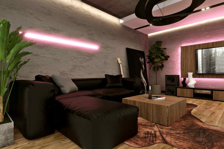 Projekt apartamentu w Gliwicach 1