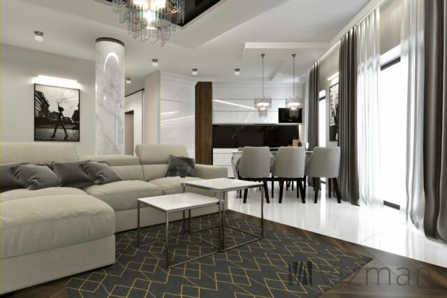 Projekt apartamentu w Białymstoku 2