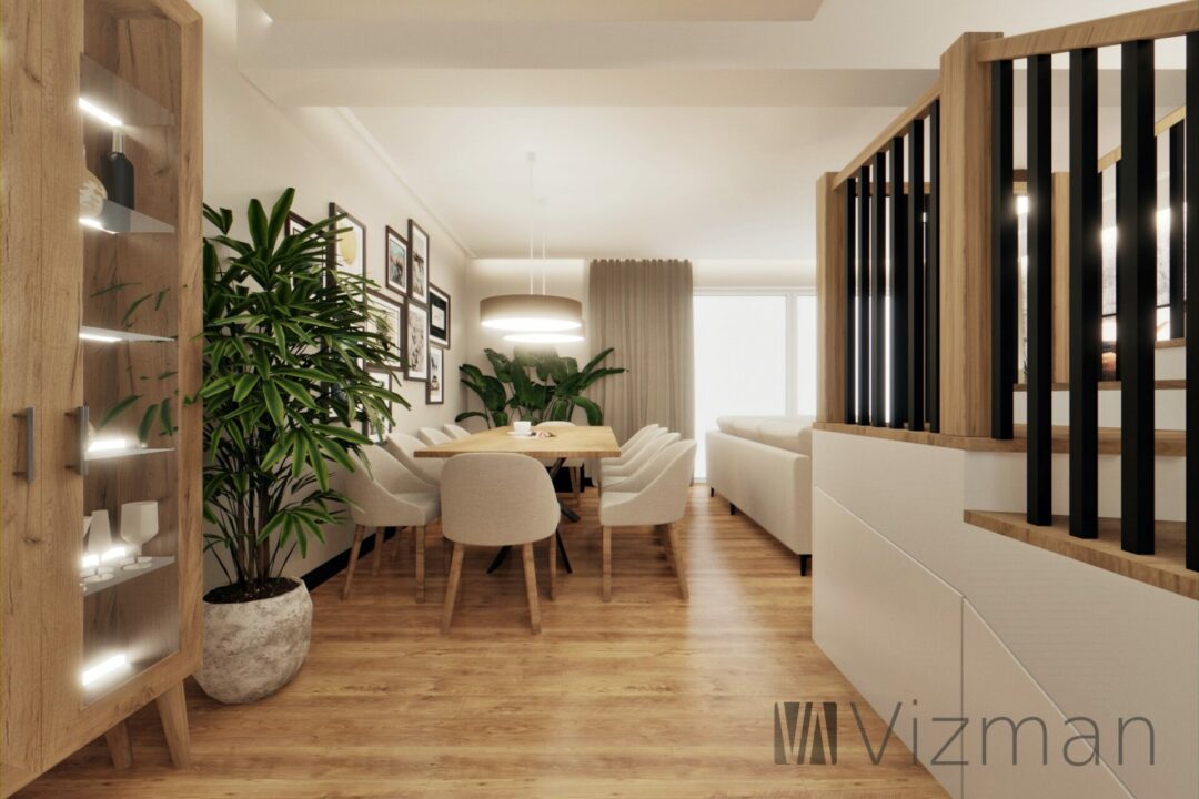 Projekt wnętrz Piekary Śląskie salon