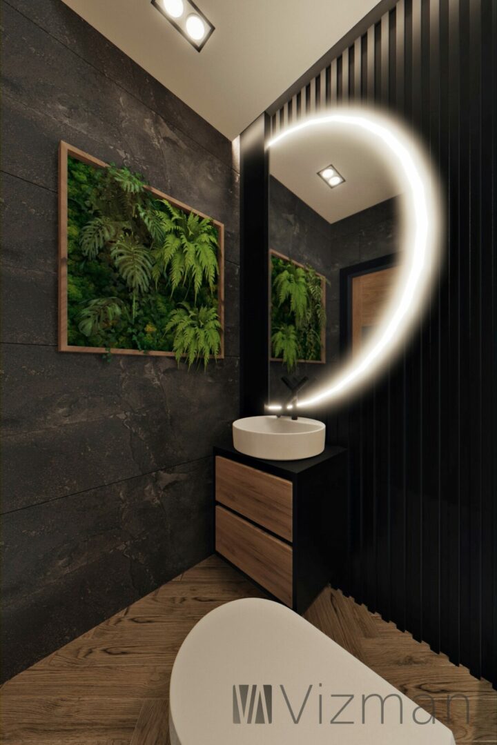 Projekt wnętrz Piekary Śląskie WC