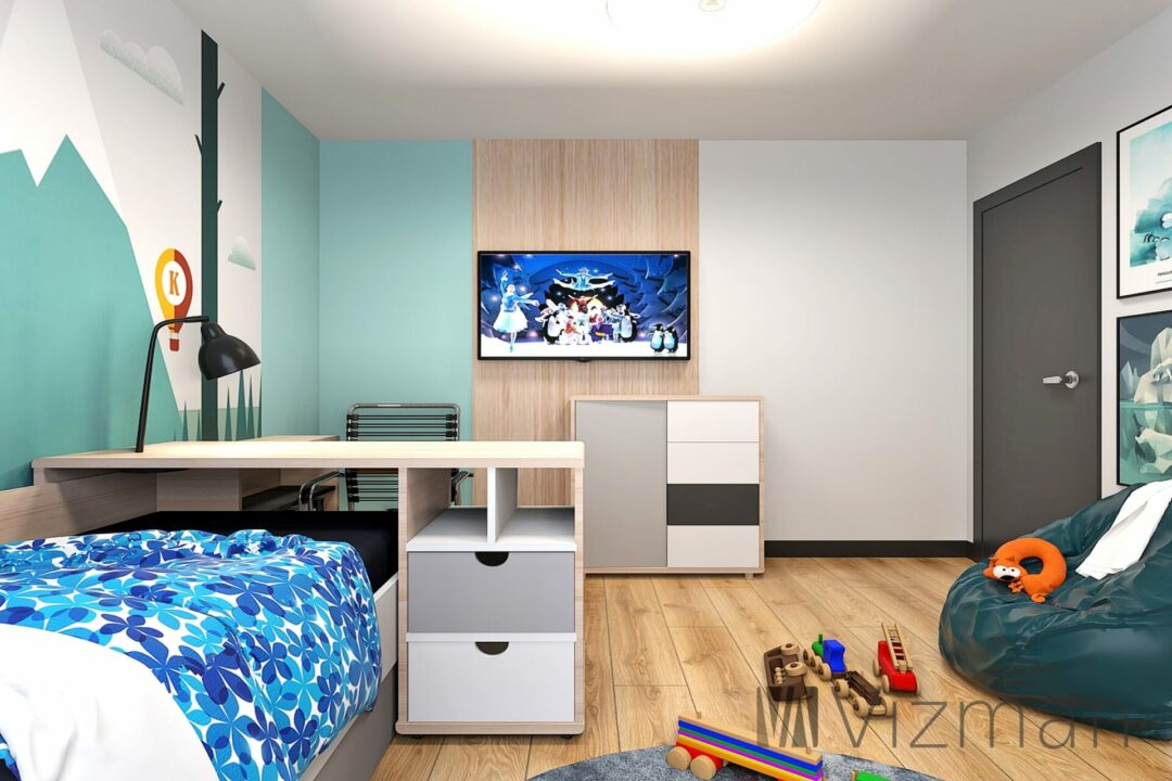 Projekt pokoju dziecięcego Katowice