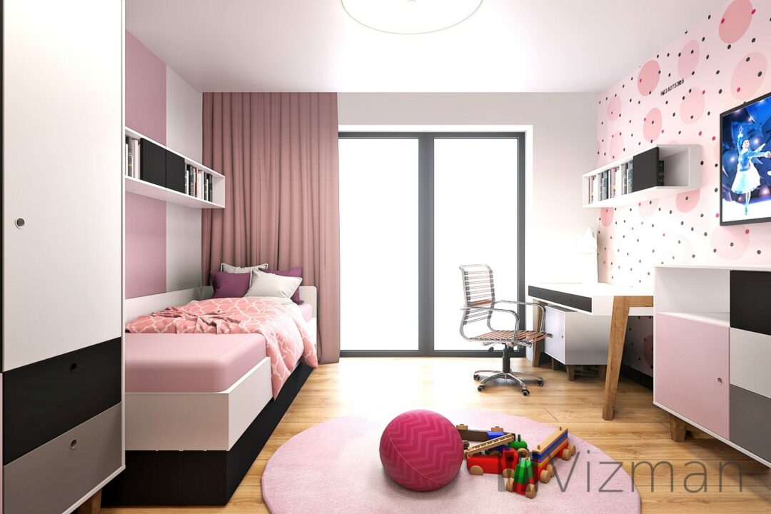 Projekt pokoju dziecięcego Katowice
