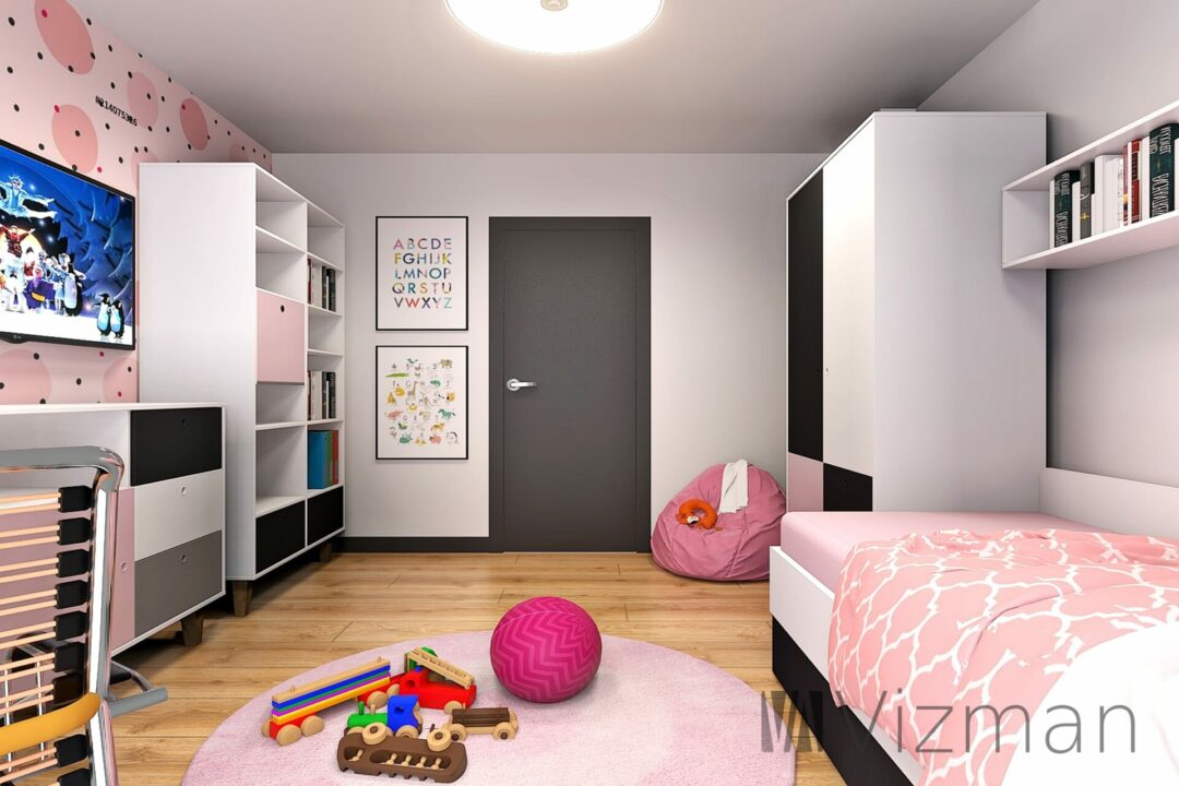 Projekt pokoju dziecięcego Katowice