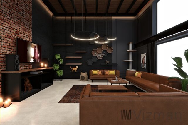 Projekt domu w stylu LOFT industrial w Rybniku