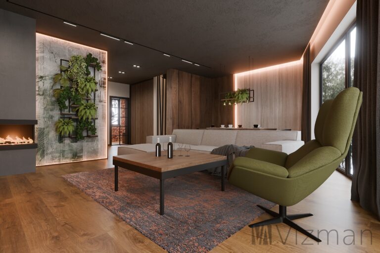 Dom dark modern w Mikołowie